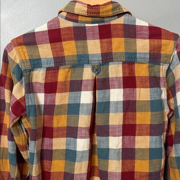 Woolrich buffalo women’s Multicolor Plaid Button Down Shirt cotton XS - Picture 5 of 11